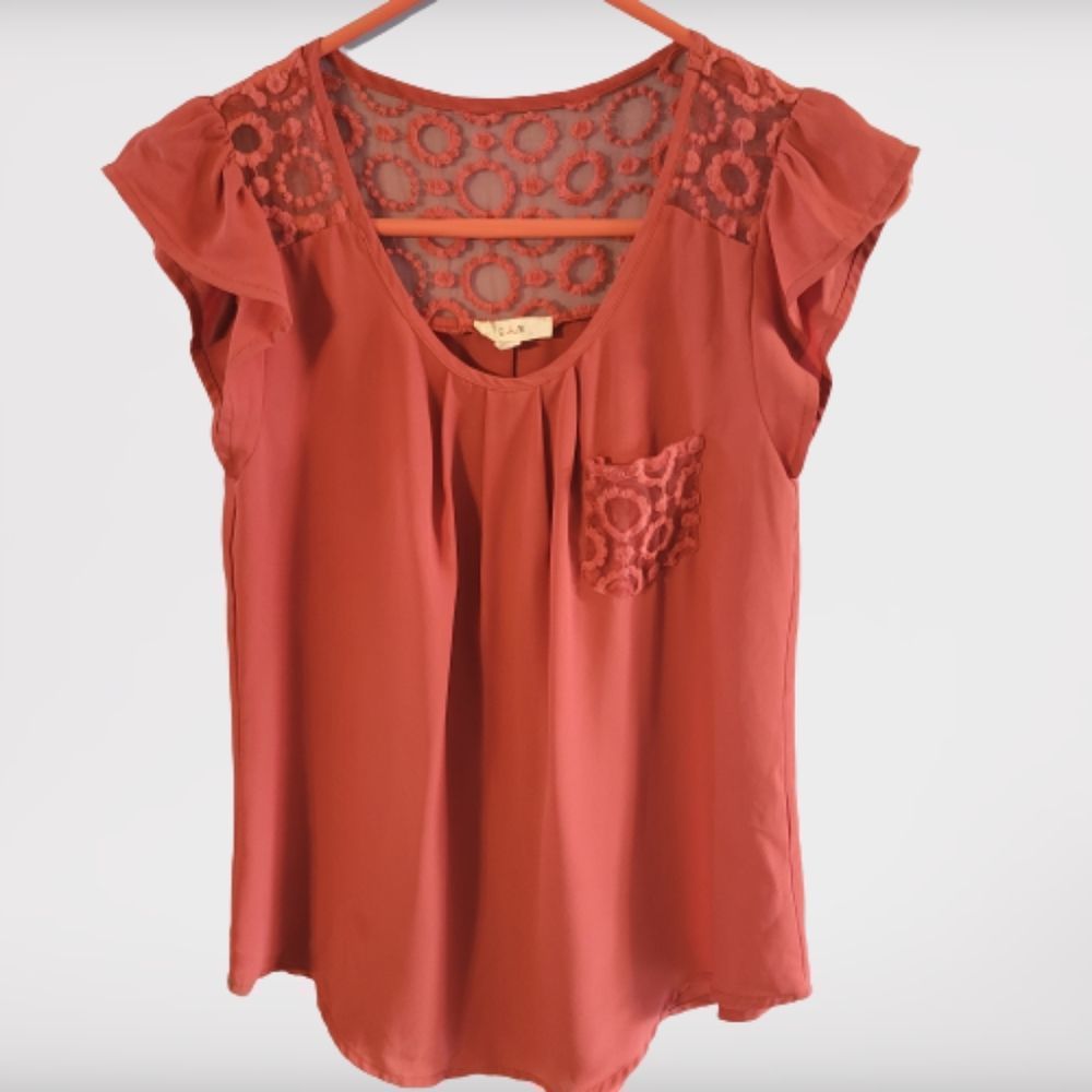 Anthropologie e hangar m blouse